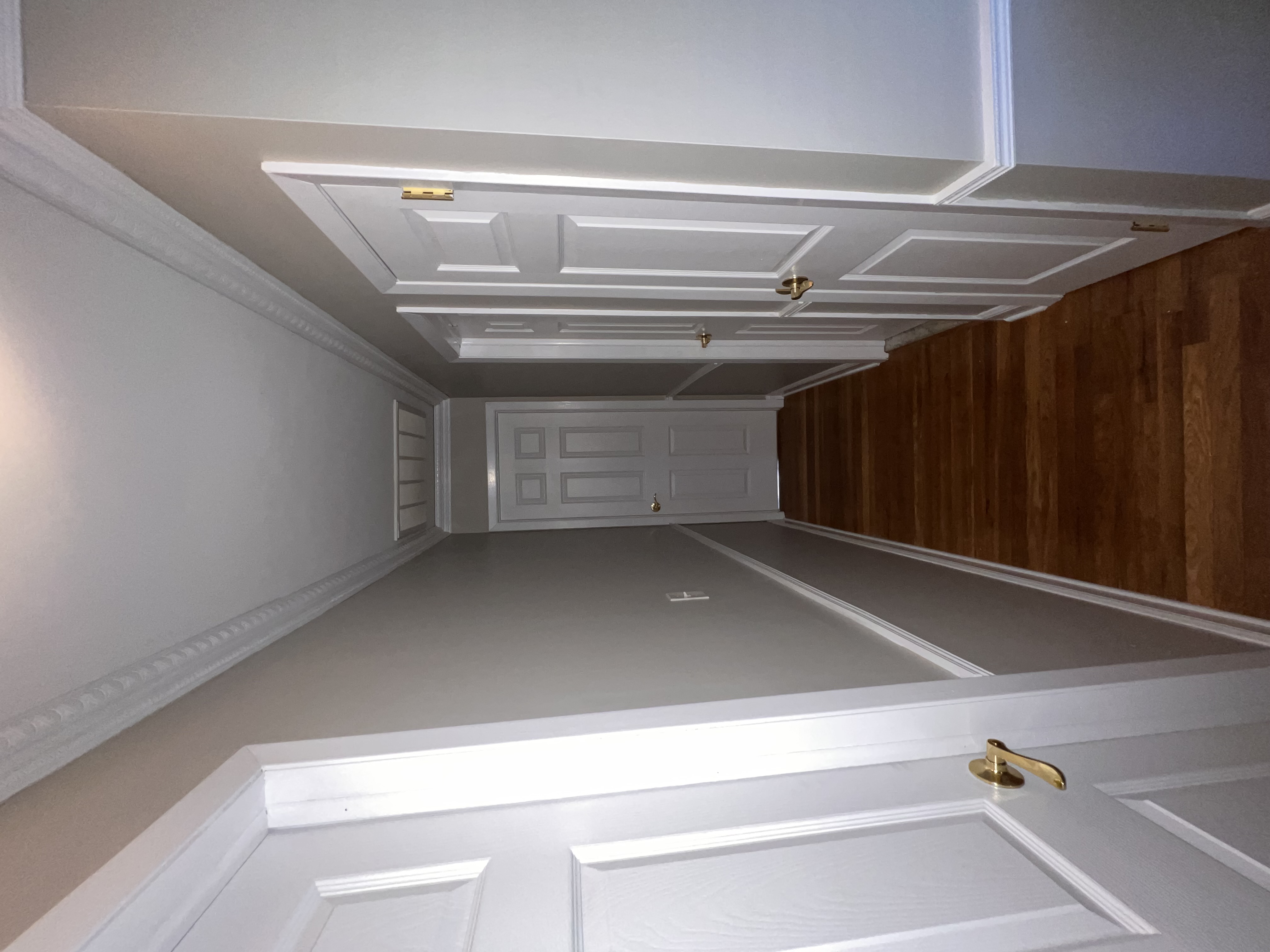 Renovated Hallway Leading to Bedrooms