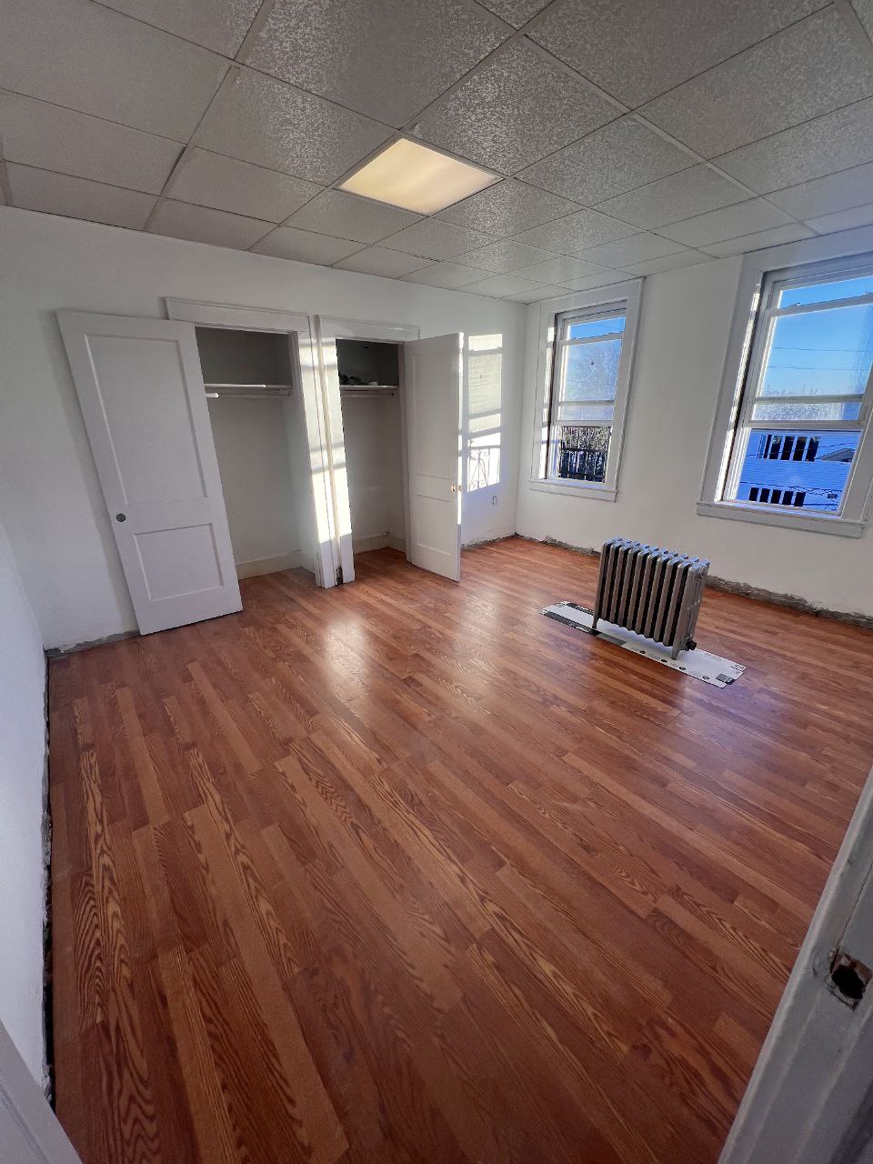 Renovated Bedroom with Brand New Wooden Flooring